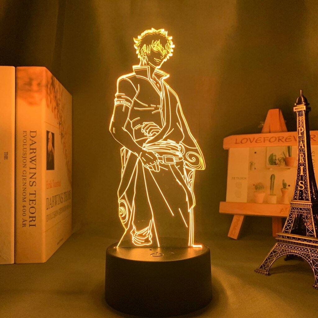 Lampe LED Gintama Gintoki - Streetwear Style