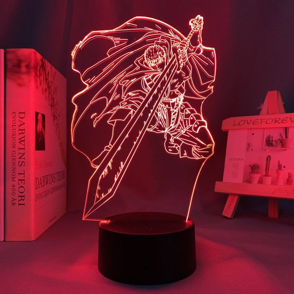 Lampe LED Berserk Guts 2 - Streetwear Style