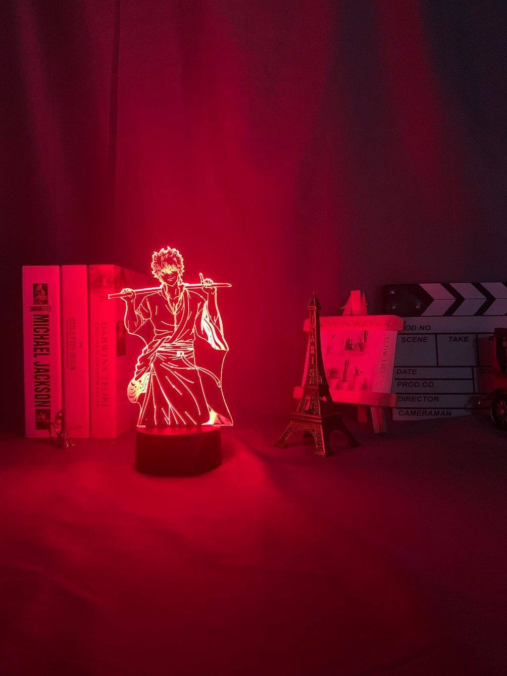 Lampe LED Gintama Gintoki Sakata - Streetwear Style