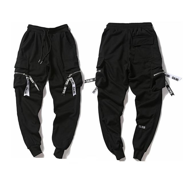 Pantalon cargo Hiroaki Techwear - Black / M - STREETWEAR STYLE