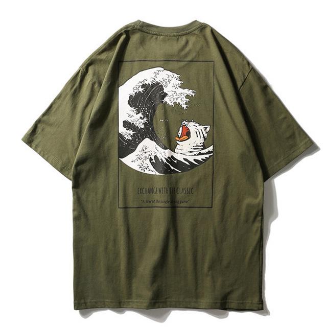 T-Shirt Law of Nature - Vert / M - STREETWEAR STYLE