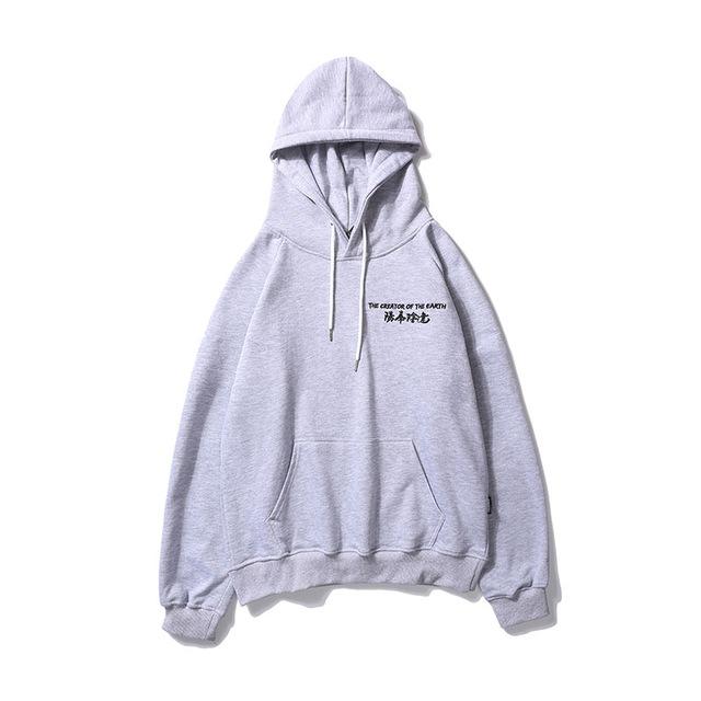 Hoodie Two Sides - Gris / M - STREETWEAR STYLE