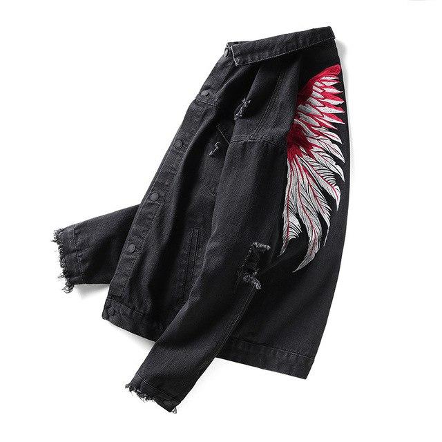 Veste denim WINGS