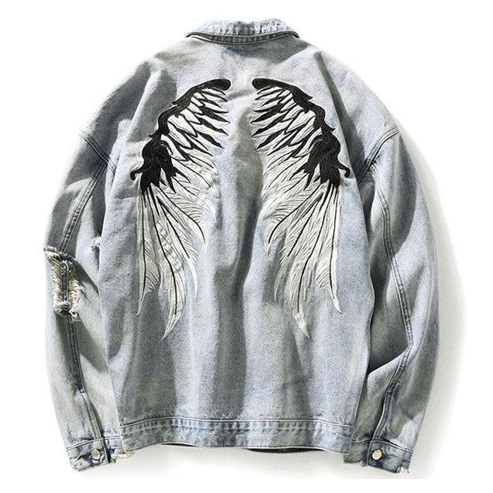 Veste denim WINGS