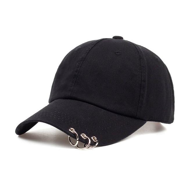 Casquette RINGS - Black - STREETWEAR STYLE