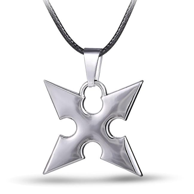 Pendentif Shuriken - Argent - STREETWEAR STYLE