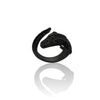 Bague Crocodile - Black / Ajustable - STREETWEAR STYLE