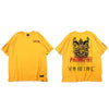 T-shirt Hidetada imprimé - A52T250 Yellow / M - STREETWEAR STYLE