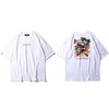 T-shirt Hideya imprimé - A42T072 White / S - STREETWEAR STYLE