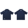 T-shirt Hideyoshi à bandes - A968803 Blue / S - STREETWEAR STYLE