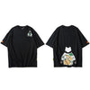 T-shirt Hibari imprimé - A27921 Black / M - STREETWEAR STYLE