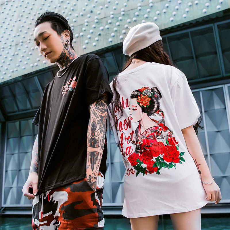 T-shirt Hidetarō imprimé - STREETWEAR STYLE