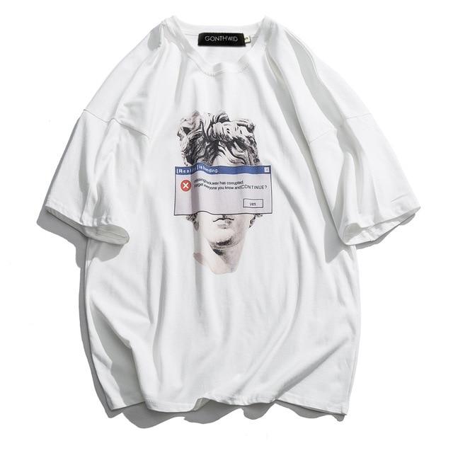 T-Shirt Error - Blanc / M - STREETWEAR STYLE