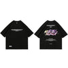 T-shirt Hidekazu imprimé - A968823 Black / S - STREETWEAR STYLE