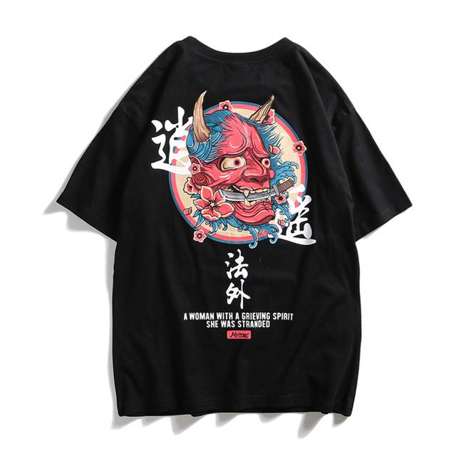 T-shirt imprimé Kayuo - Black / M - STREETWEAR STYLE