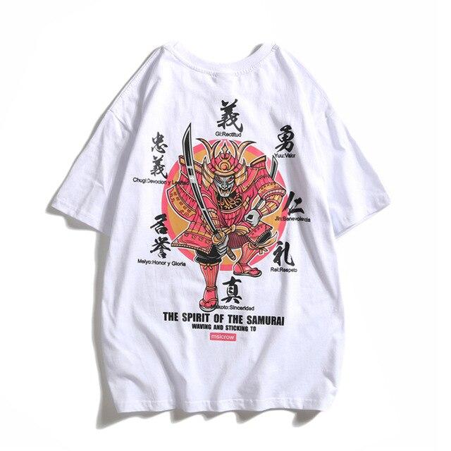 T-shirt imprimé Kijūrō - White / M - STREETWEAR STYLE