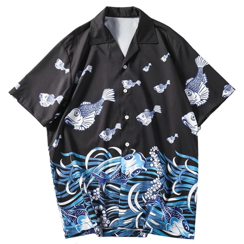 Chemise Hiori imprimée