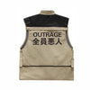 Veste Gilet OUTRAGE Tactical Techwear - STREETWEAR STYLE