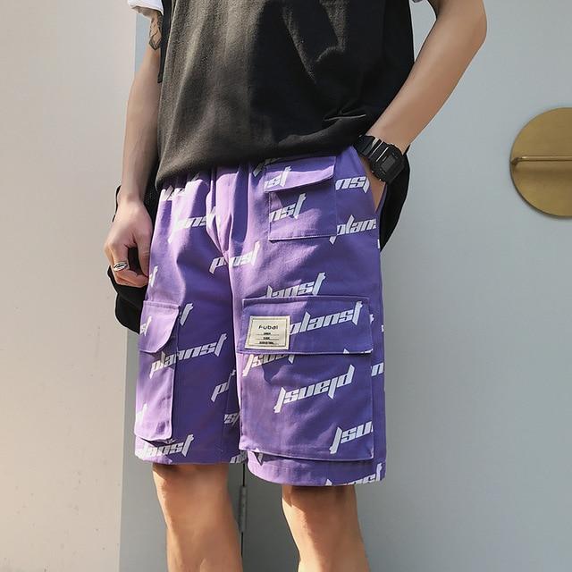 Short Plans - Violet / M - STREETWEAR STYLE