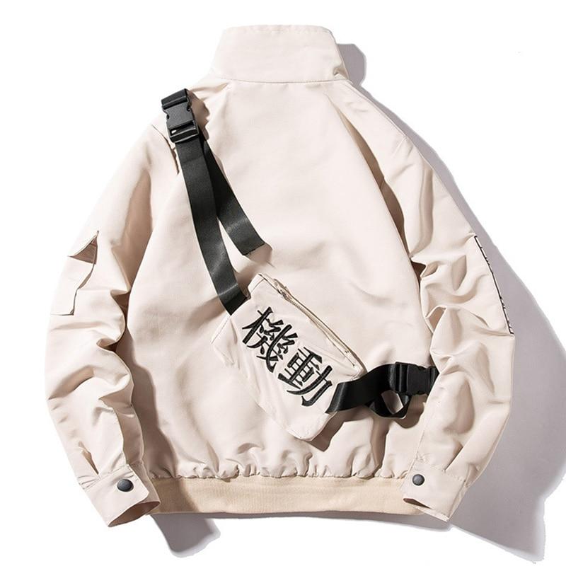 Veste Zipper - Beige / L - STREETWEAR STYLE