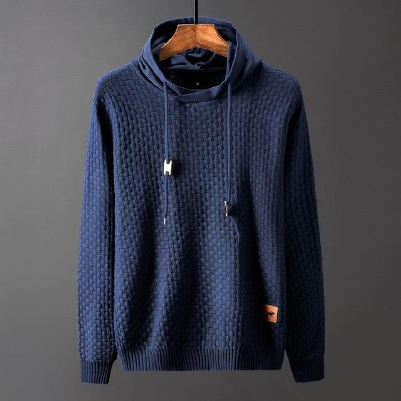 Pull Slim à Capuche Casual