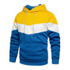 Sweat à Capuche Tricolore