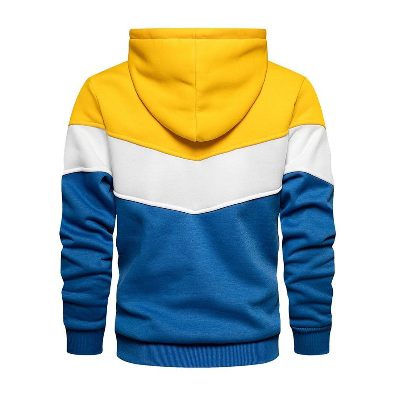 Sweat à Capuche Tricolore