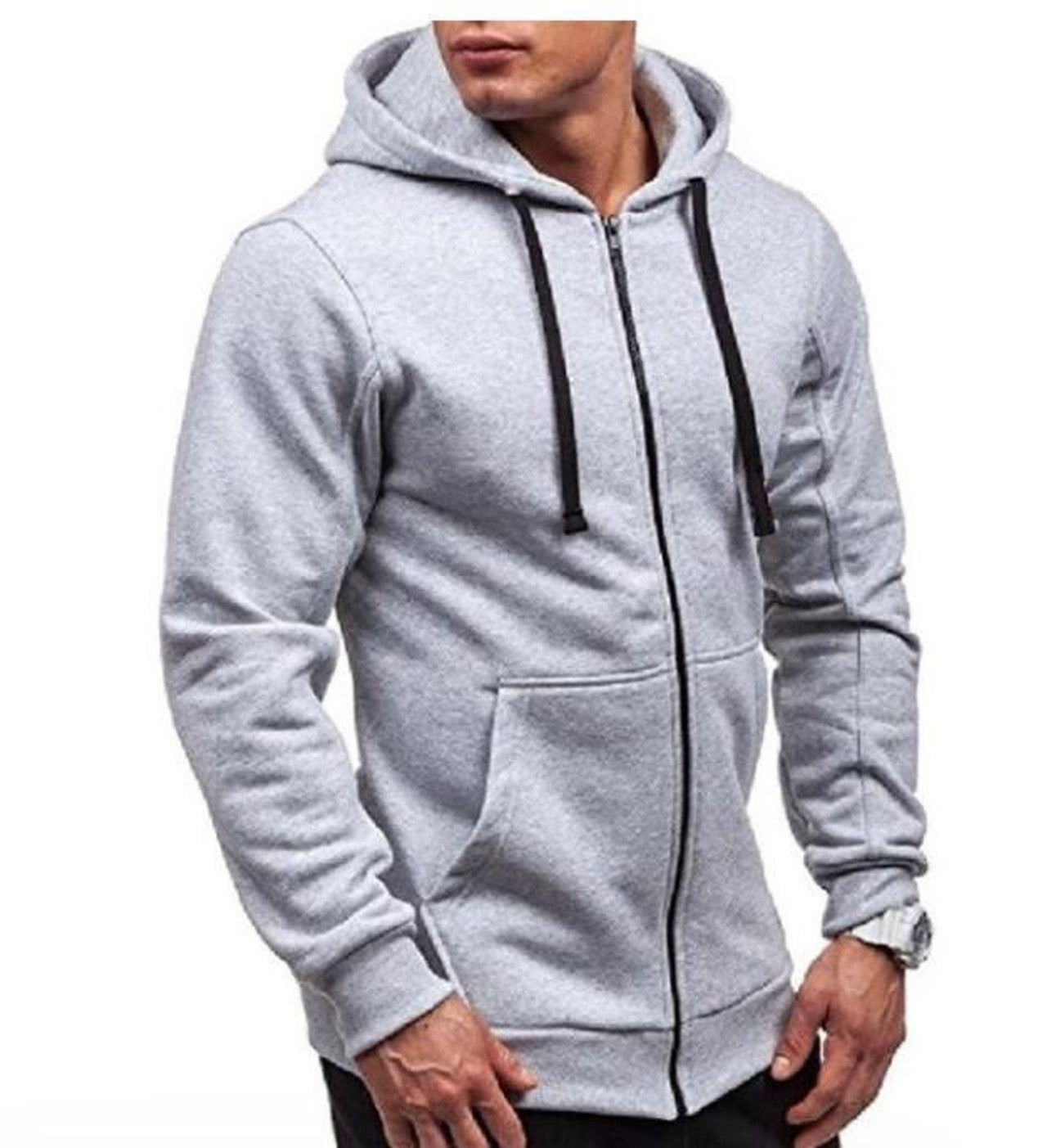 Sweat à Capuche Zippée