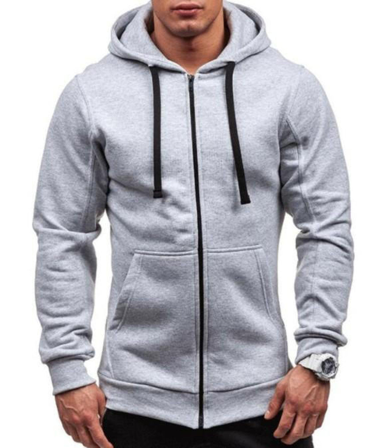 Sweat à Capuche Zippée