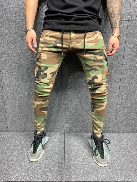 Pantalon Cargo Camouflage