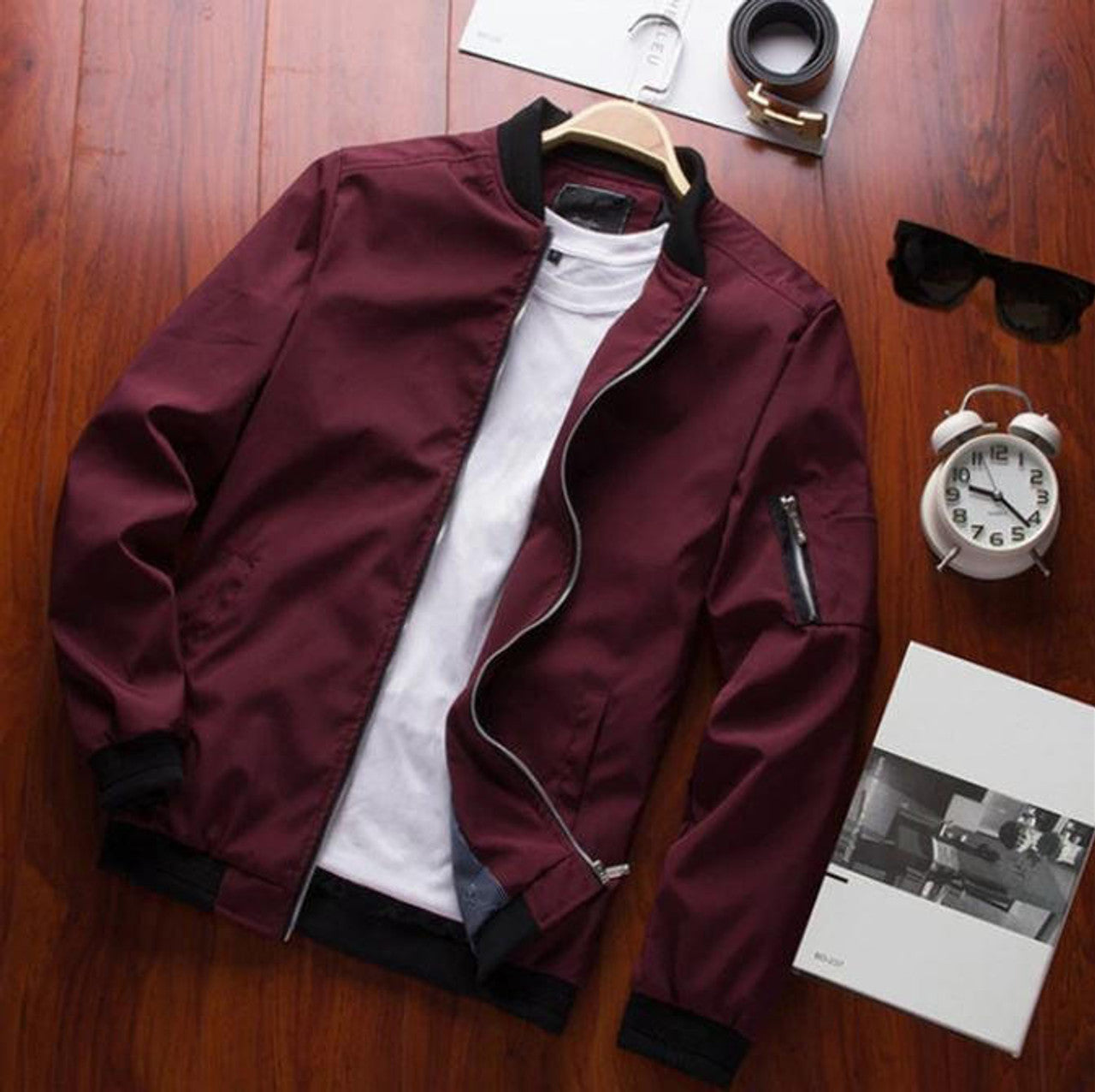 Veste Bomber Zippée