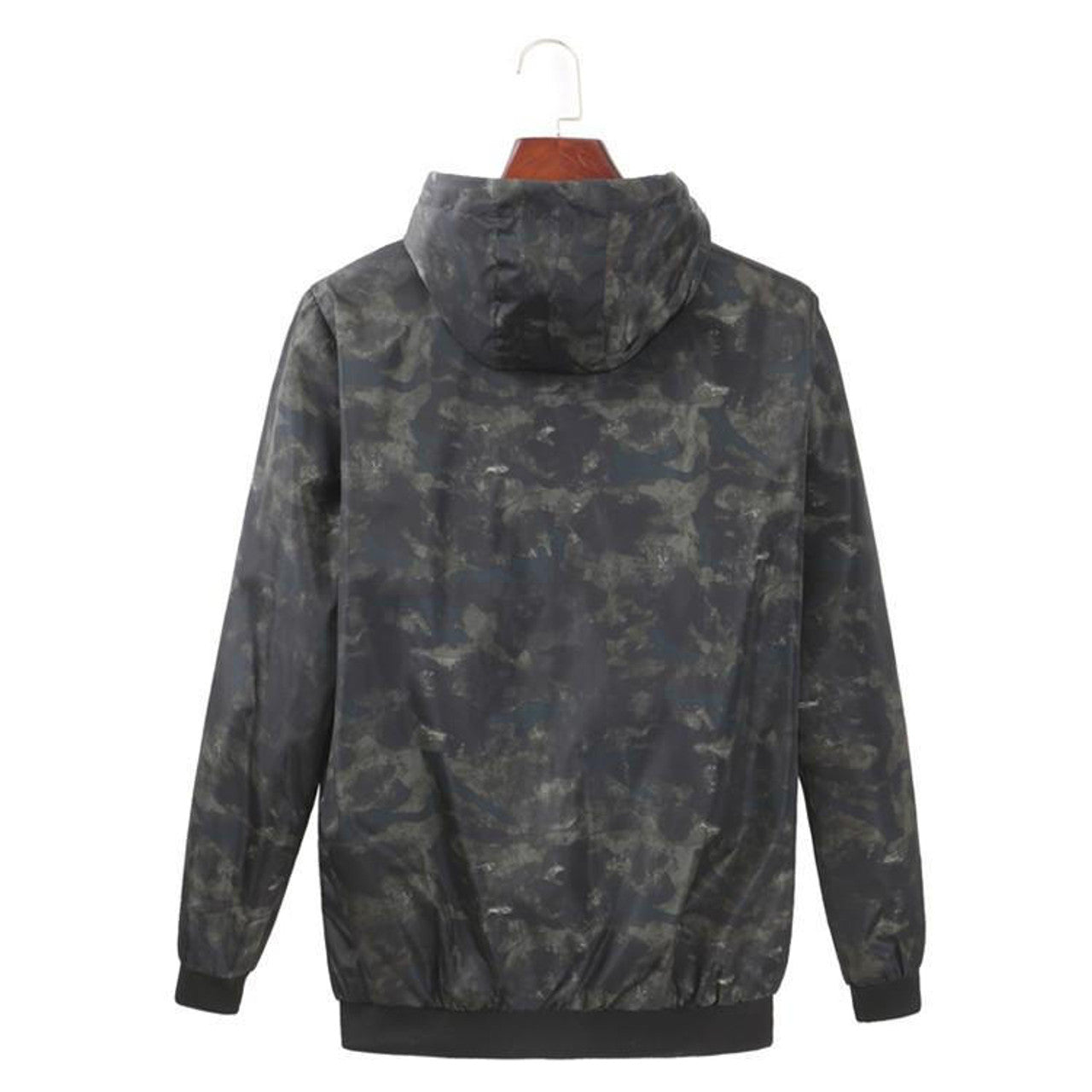 Veste camouflage à capuche