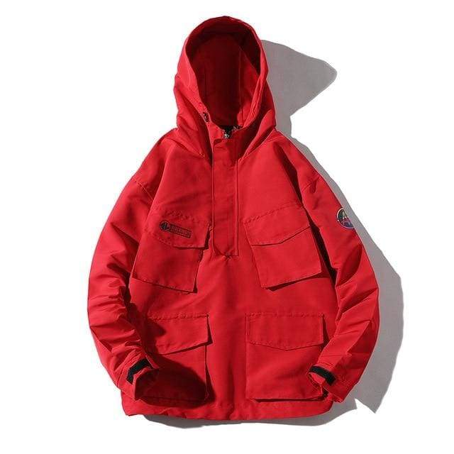 Veste Seek - Rouge / S - STREETWEAR STYLE